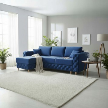 NAROŻNIK GLAMOUR PIKOWANY...