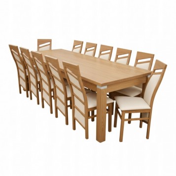 DUŻY ZESTAW STÓŁ ROZKŁADANY...