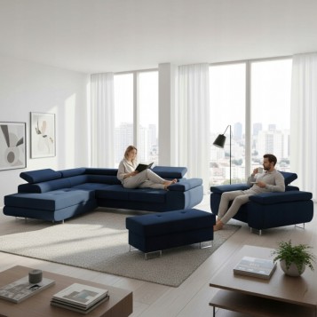 NOWOCZESNY ZESTAW...