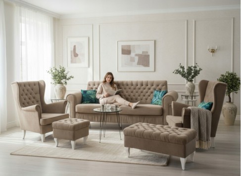 ZESTAW WYPOCZYNKOWY W STYLU...