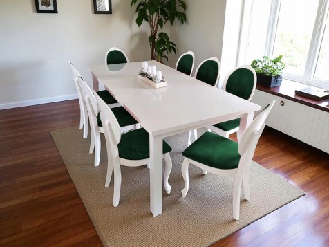 BAŁY ZESTAW STÓŁ...