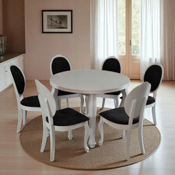 ZESTAW W STYLU LUDWIK STÓŁ...