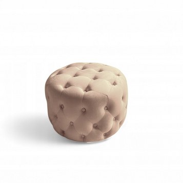 DUŻA PUFA OKRĄGŁA PODNÓŻEK...