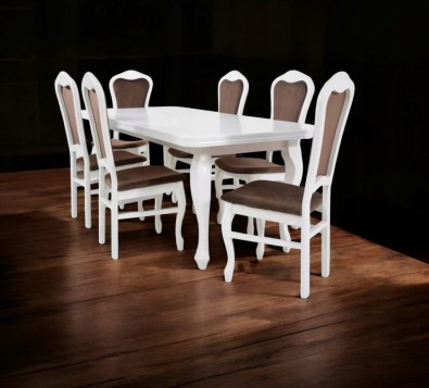 BIAŁY ZESTAW STÓŁ...