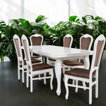 BIAŁY ZESTAW STÓŁ...