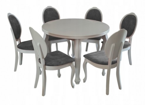 Stół okrągły 110+2x50/210 +...