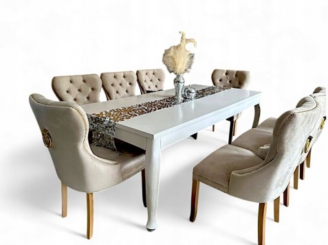 STÓŁ Z KRZESŁAMI DO SALONU...