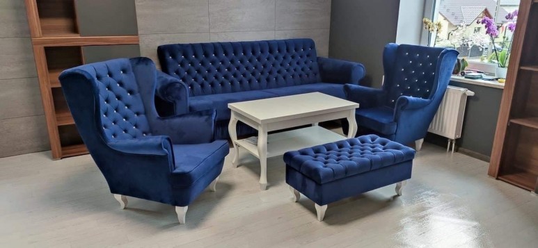 Piękny KOMPLET WYPOCZYNKOWY...