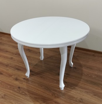 BIAŁY DUŻY  STÓŁ OKRĄGŁY...