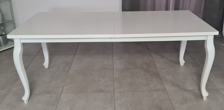 BIAŁY DUŻY  STÓŁ RĘCZNIE...