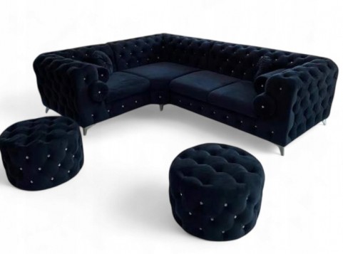 NAROŻNIK PIKOWANY W STYLU...