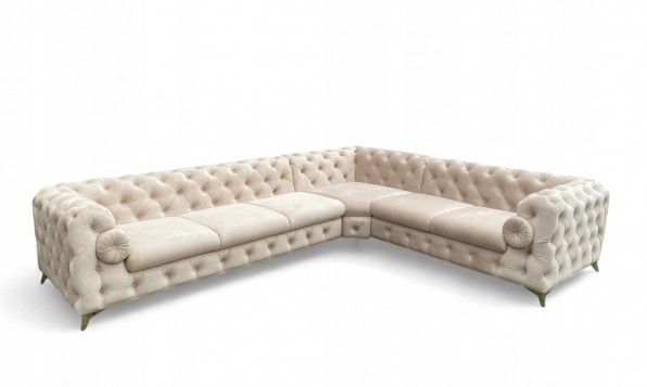 DUŻY NAROŻNIK PIKOWANY W...