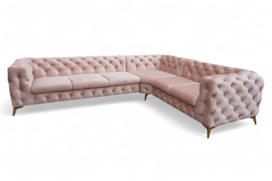 DUŻY NAROŻNIK PIKOWANY W...