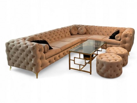 DUŻY NAROŻNIK PIKOWANY W...