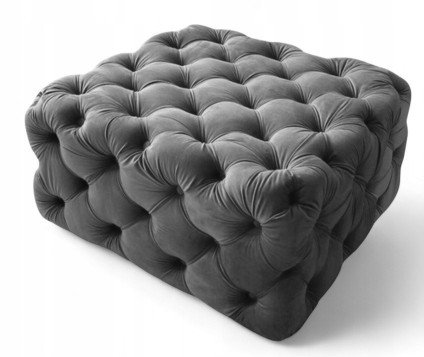 DUŻA PUFA PODNÓŻEK PIKOWANY...