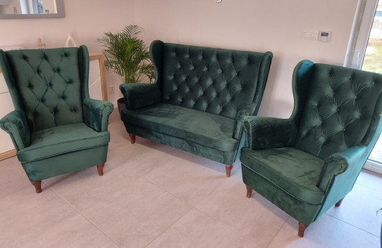 Piękny KOMPLET WYPOCZYNKOWY...