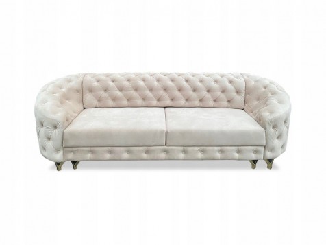 Sofa dwuosobowa pikowana w...