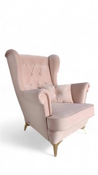 FOTEL USZAK W STYLU SKANDY...