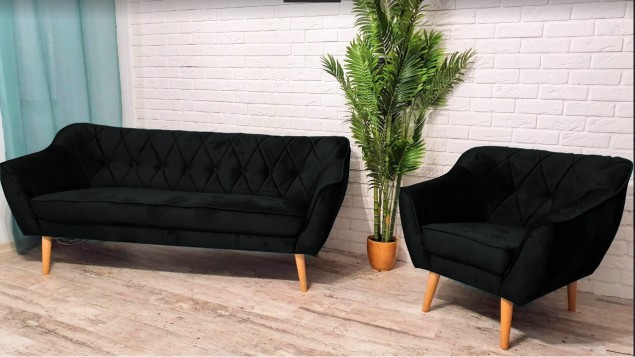 ZESTAW SKANDYNAWSKI SOFA...