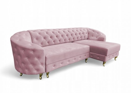 NAROŻNIK GLAMOUR PIKOWANY...