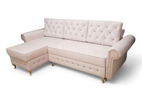 NAROŻNIK GLAMOUR PIKOWANY...