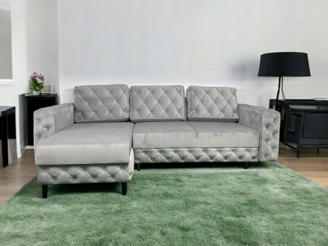 NAROŻNIK GLAMOUR PIKOWANY...