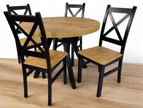 ZESTAW TRAWIS STÓŁ OKRĄGŁY...