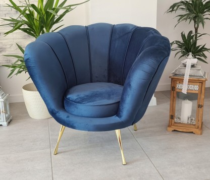 FOTEL MUSZELKA GLAMOUR...