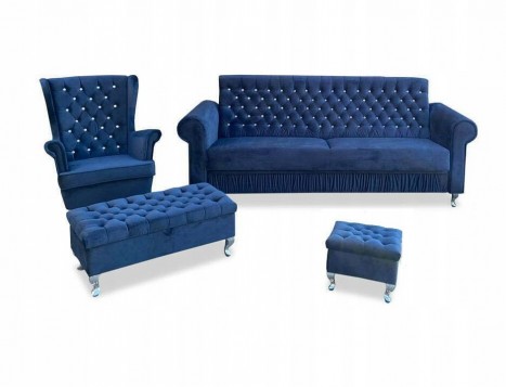 ZESTAW KOMPLET SKANDYNAWSKI...