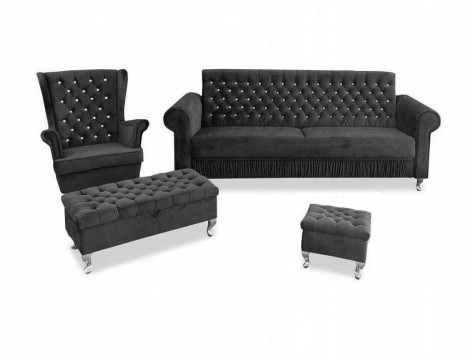 ZESTAW KOMPLET SKANDYNAWSKI...