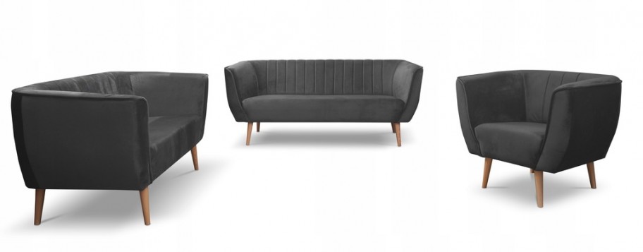 Zestaw sof do salonu w...