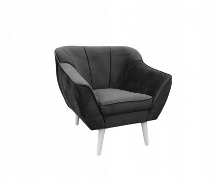 FOTEL SKANDYNAWSKI W PASY...