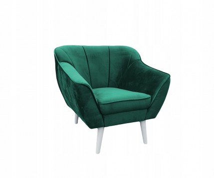 FOTEL SKANDYNAWSKI W PASY...