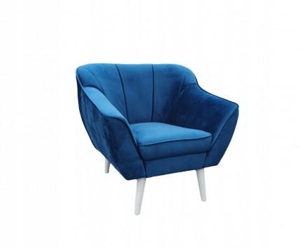 FOTEL SKANDYNAWSKI W PASY...