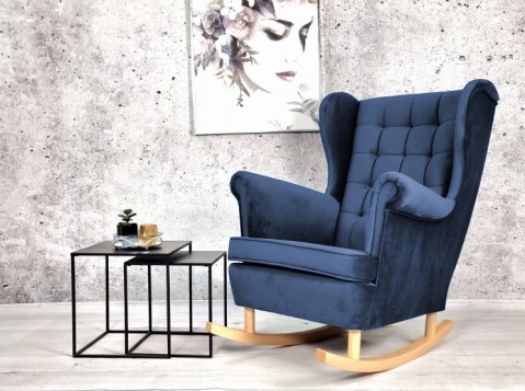 Fotel Uszak bieguny płozy...