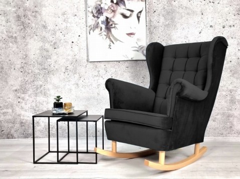 Fotel Uszak bieguny płozy...