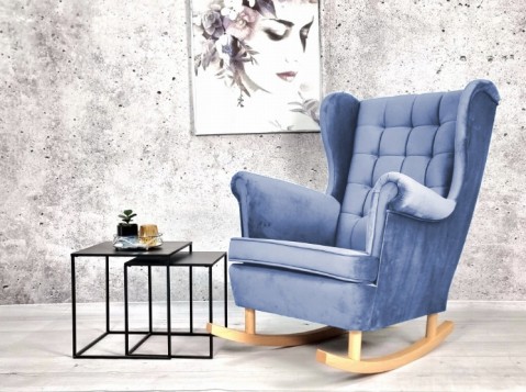 Fotel Uszak bieguny płozy...