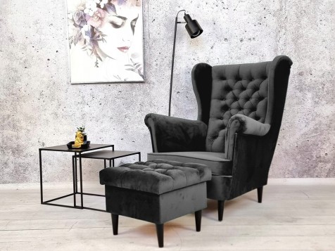 FOTEL USZAK GŁĘBOKO...