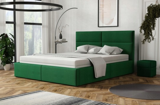 Łóżko tapicerowane Panelowe...