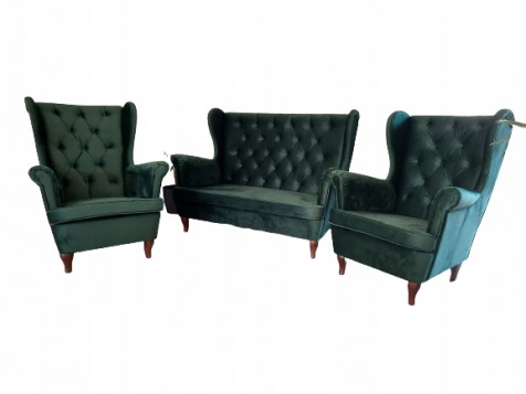 ZESTAW SKANYNAWSKI SOFA 3...