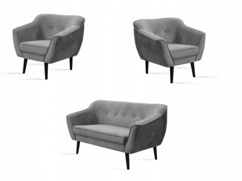 SOFA II Z FOTELAMI W STYLU...