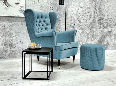 FOTEL USZAK GLAMOUR...