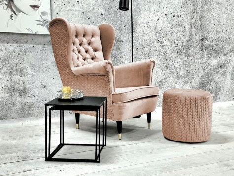 FOTEL USZAK GLAMOUR...