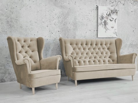 SOFA USZAK 2 osob + FOTEL...