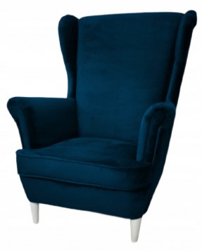 FOTEL USZAK GŁADKI STYL...