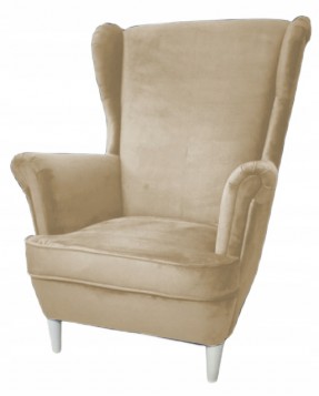 FOTEL USZAK GŁADKI STYL...