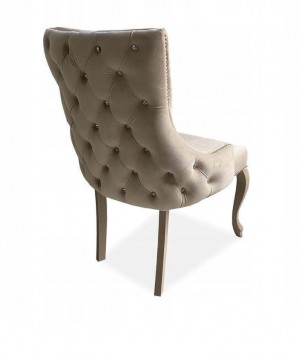 Krzesło pikowane glamoour...