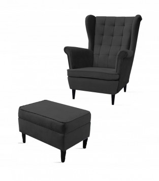 FOTEL USZAK SKANDYNAWSKI...