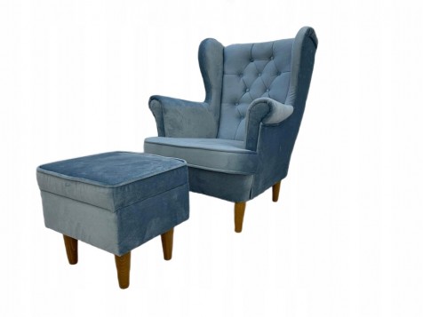 FOTEL USZAK SKANDYNAWSKI...