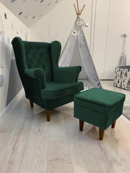 FOTEL USZAK SKANDYNAWSKI...